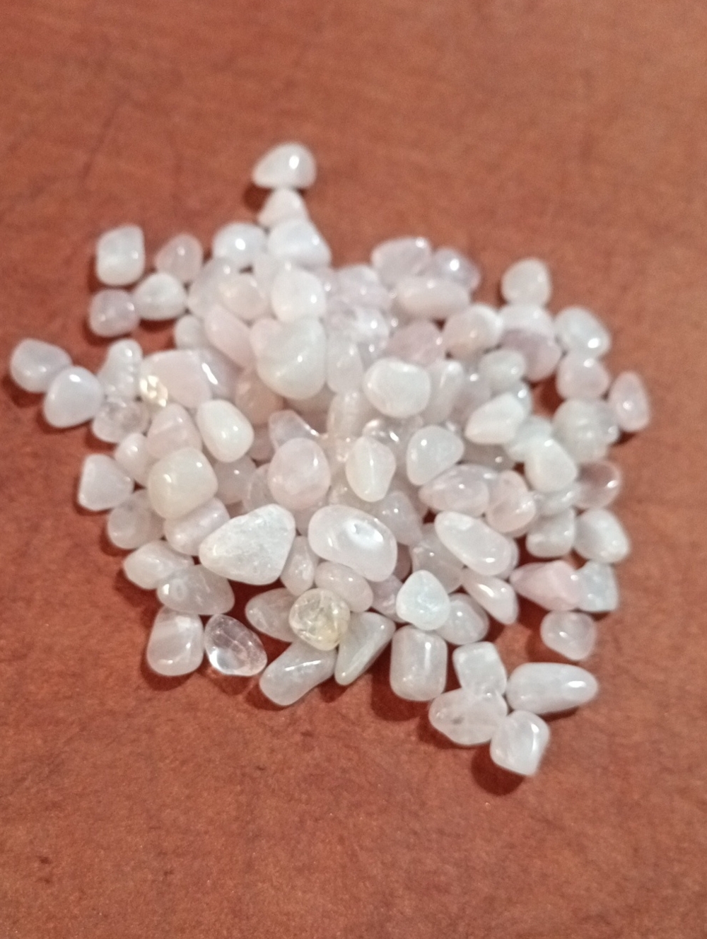 Rose Quartz Crystal Chips